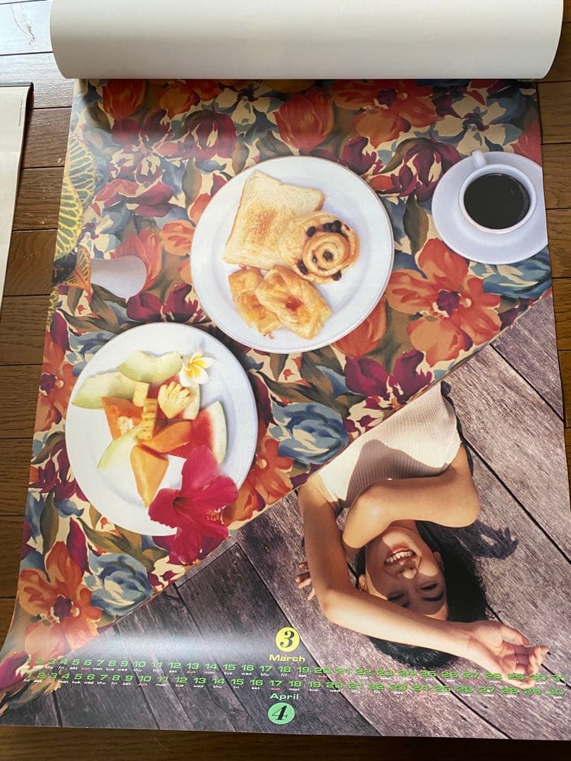 中山美穂 1993年〜2000年ポスターカレンダー　 ＊1996年はありません