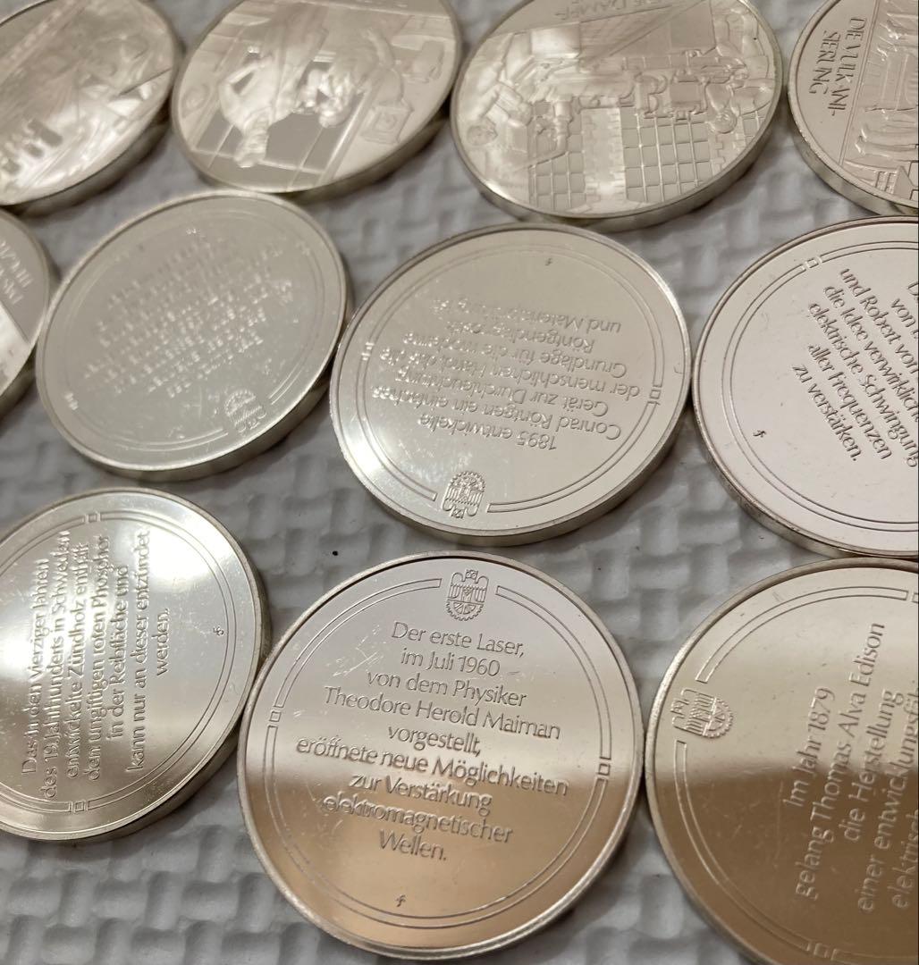 ドイツ造幣局製メダル スターリングシルバー 銀貨 40枚
