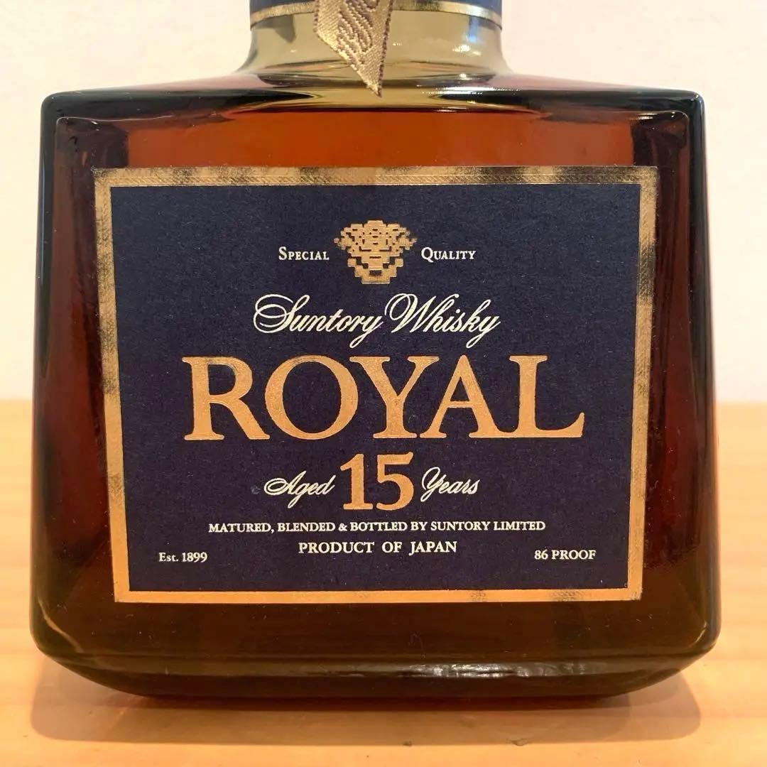 【未開封】サントリー 古酒 ローヤル プレミアム 15年 ブルーラベル