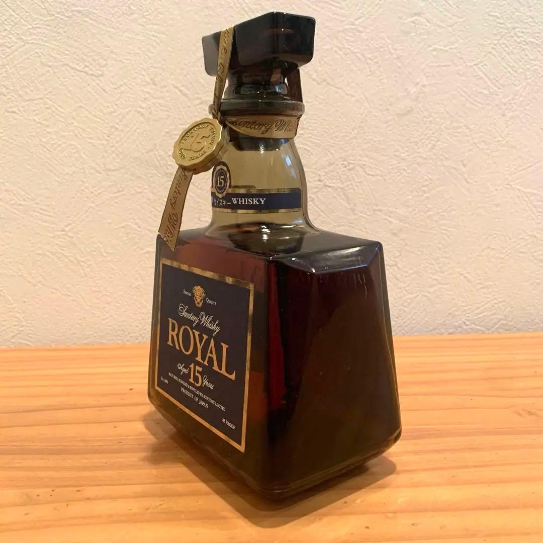 【未開封】サントリー 古酒 ローヤル プレミアム 15年 ブルーラベル