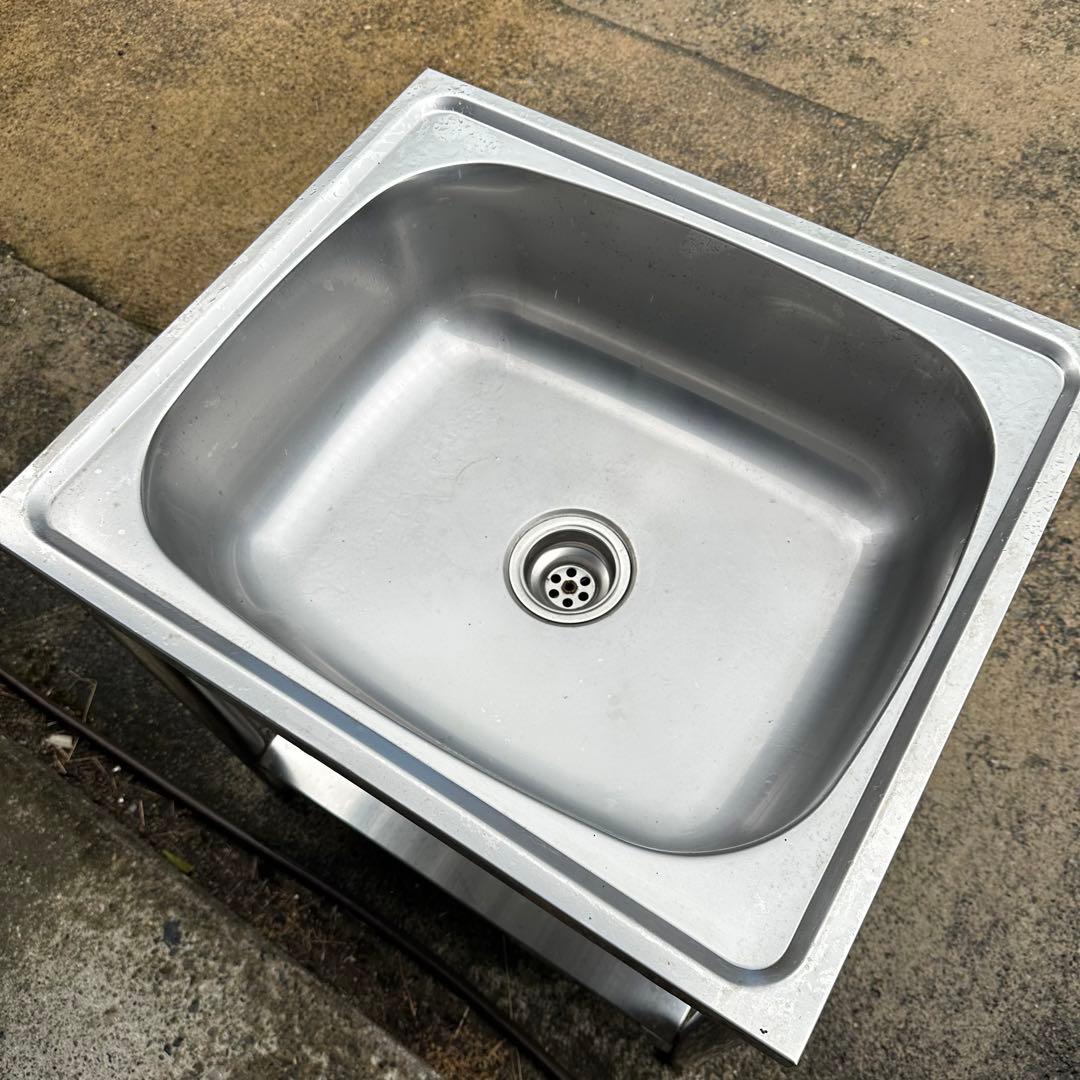 1槽シンク幅630mm×奥行550mm×高さ700mm/業務用/厨房機器/流し台