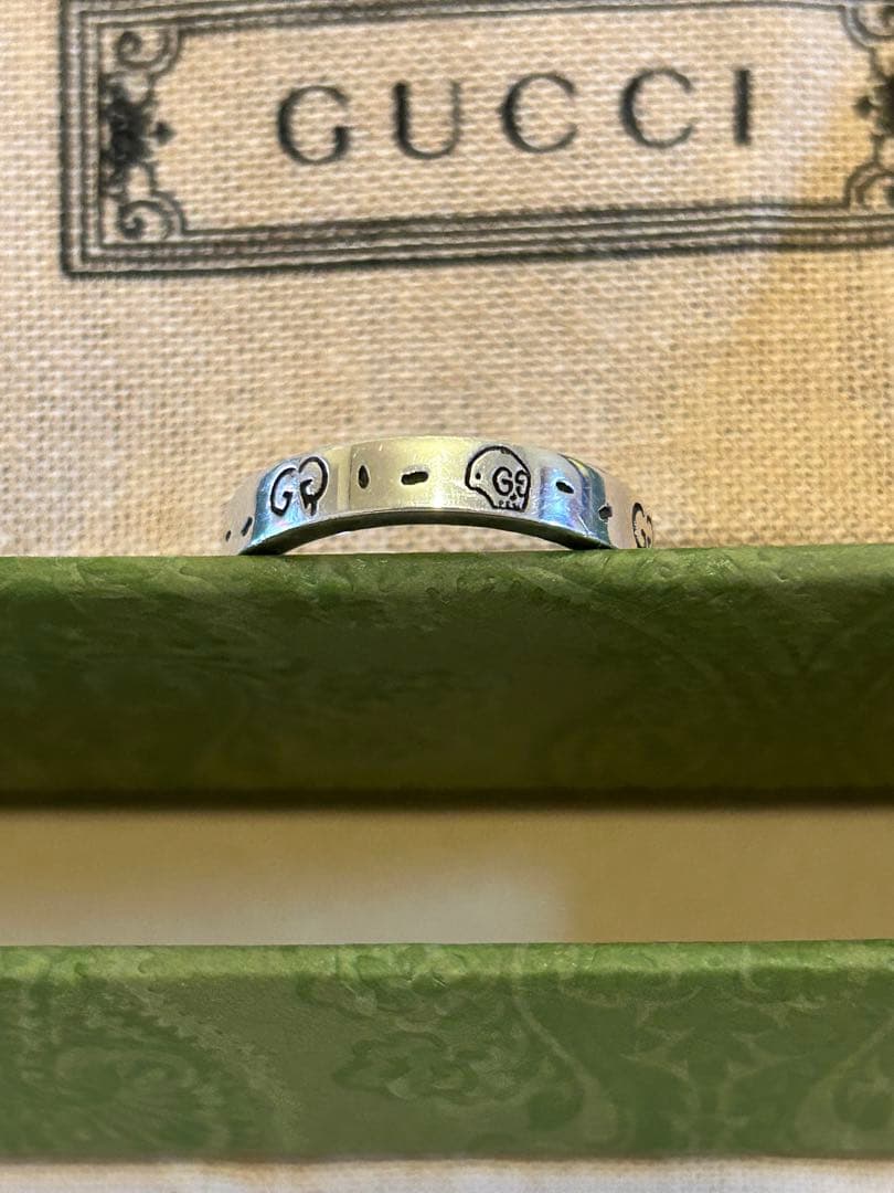 GUCCI GGロゴリング サイズ18