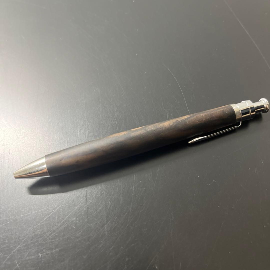 工房楔　黒柿　孔雀木　ボールペン