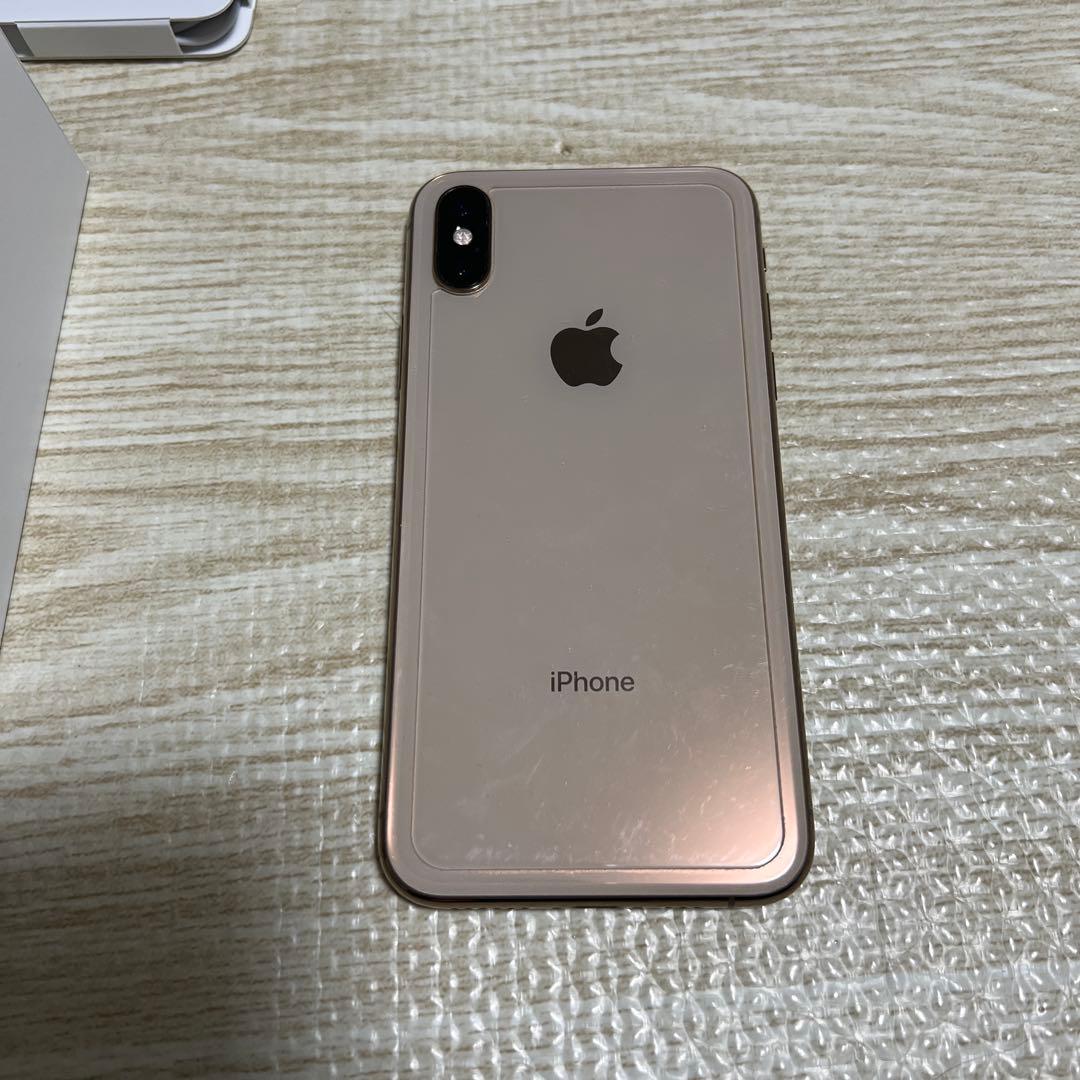 iPhone XS ゴールド 256GB SIMロック解除済み 付属品完備