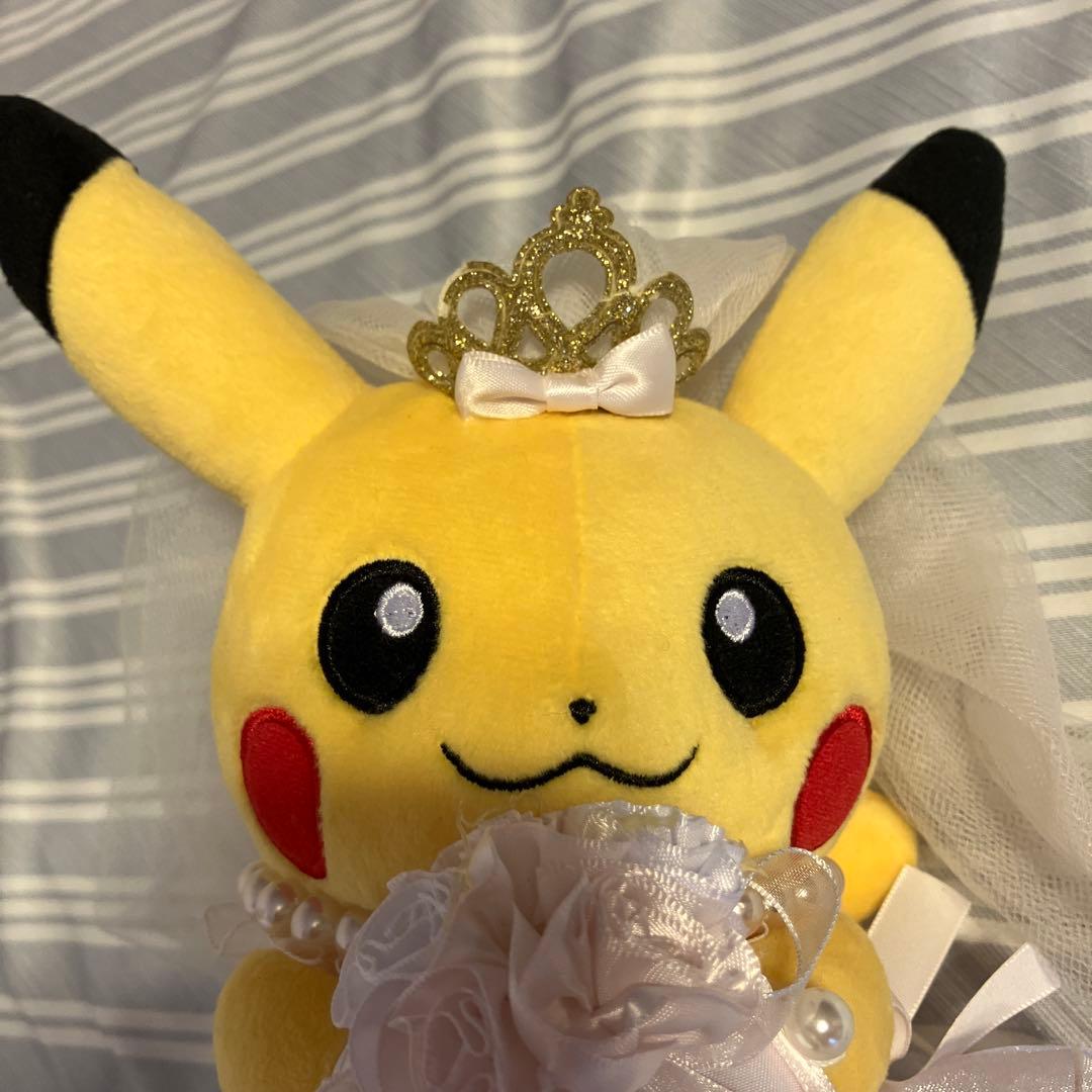 ポケットモンスター/ポケモン　ウエディングピカチュウ　ぬいぐるみ