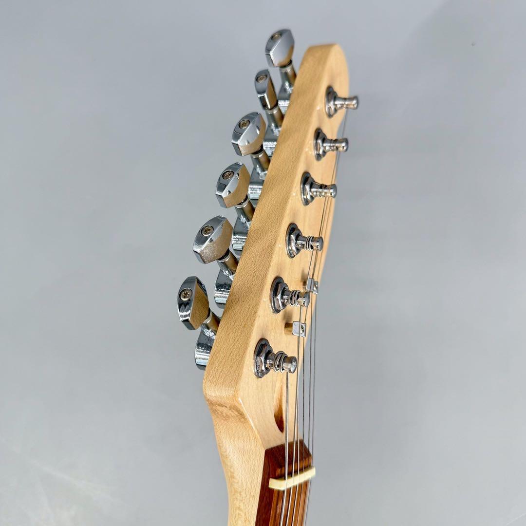 テレキャスター　fender ヘッド　メーカー不明　レッド