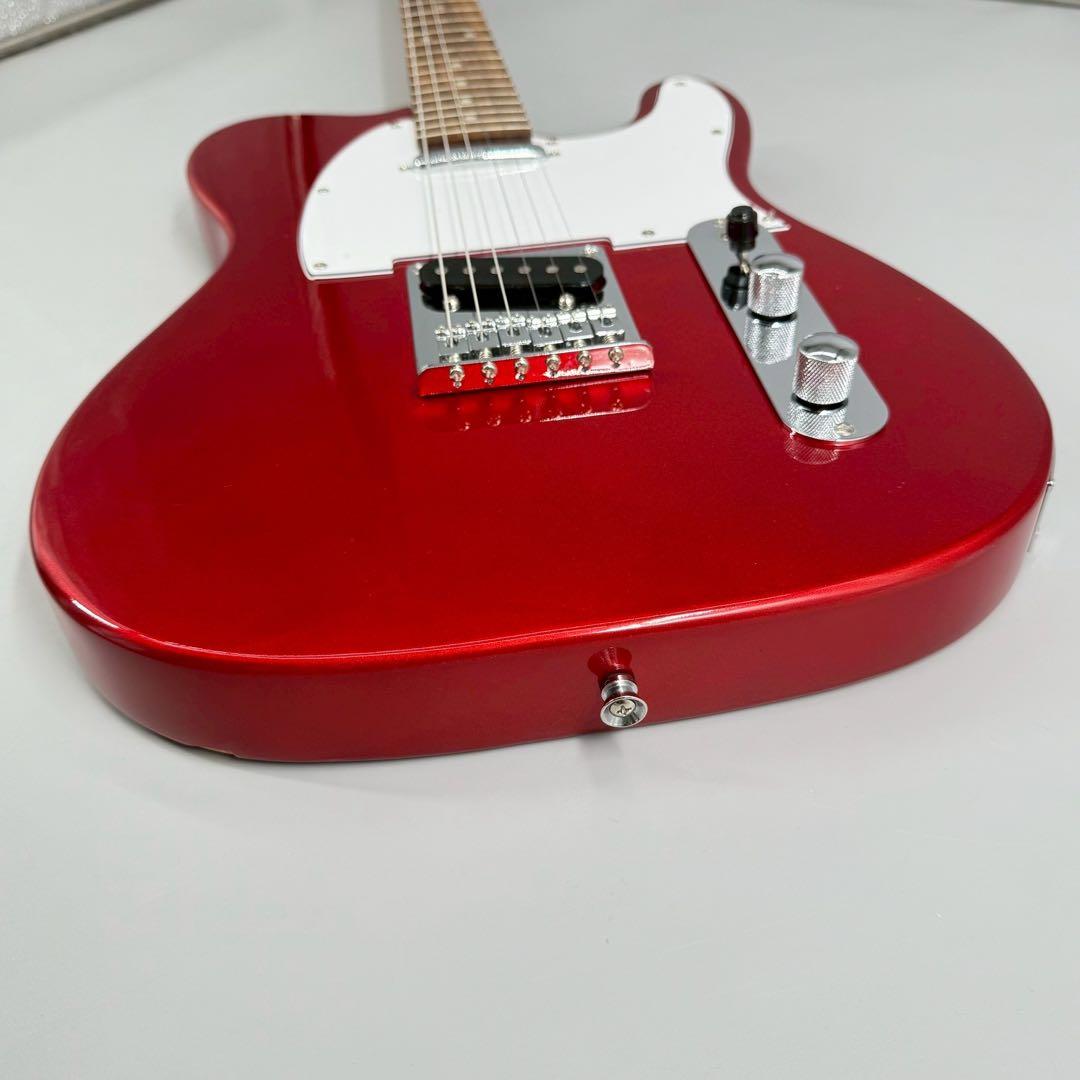 テレキャスター　fender ヘッド　メーカー不明　レッド