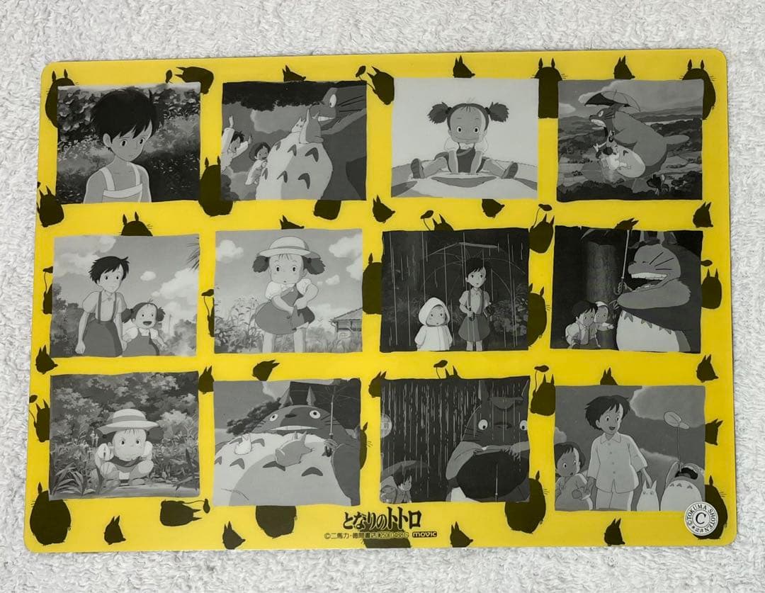 ジブリ　下敷きとペンケース　トトロ　ナウシカ　魔女の宅急便　ラピュタ