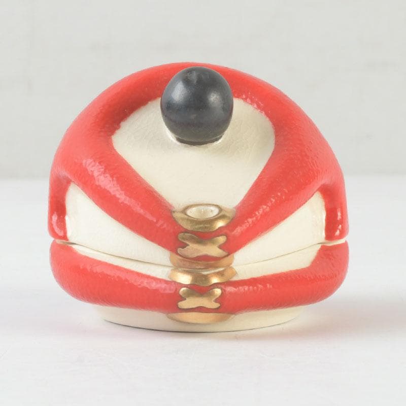 茶道具　萬古焼　加賀瑞山造　はじき猿　香合　共箱　V　9804