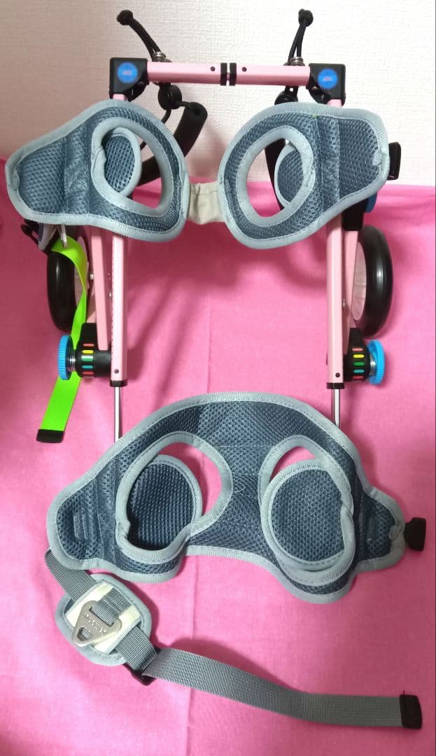 犬用　車椅子　xs ピンク