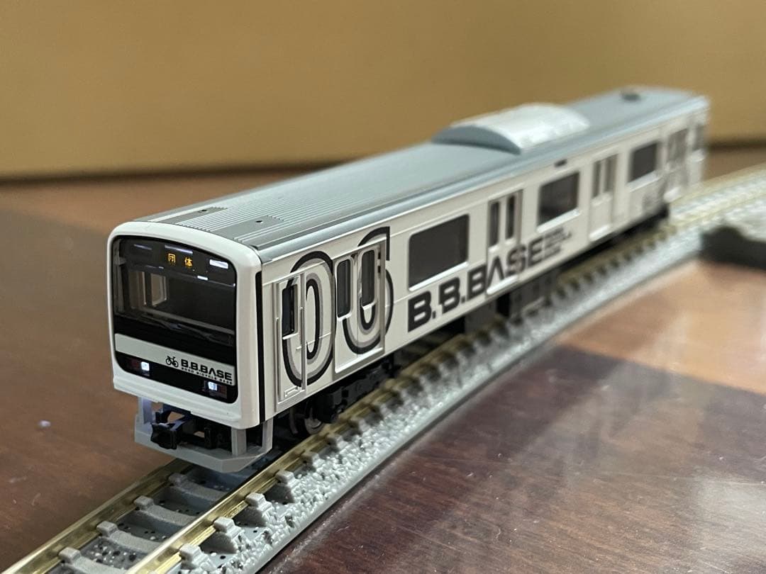 TOMIX 209系 BOSO BICYCLE BASE 一部室内灯付