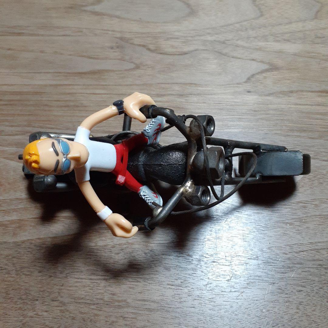 デジタル所さん⭐ハンドメイド メタルバイク アメリカンチョッパー インテリア置物