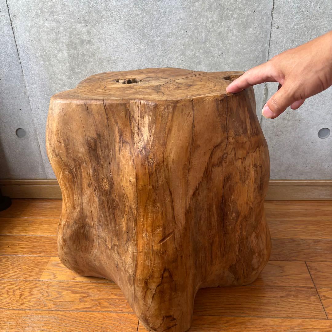 ちょさん専用ナチュラルウッド チークスツール ローテーブル インテリア