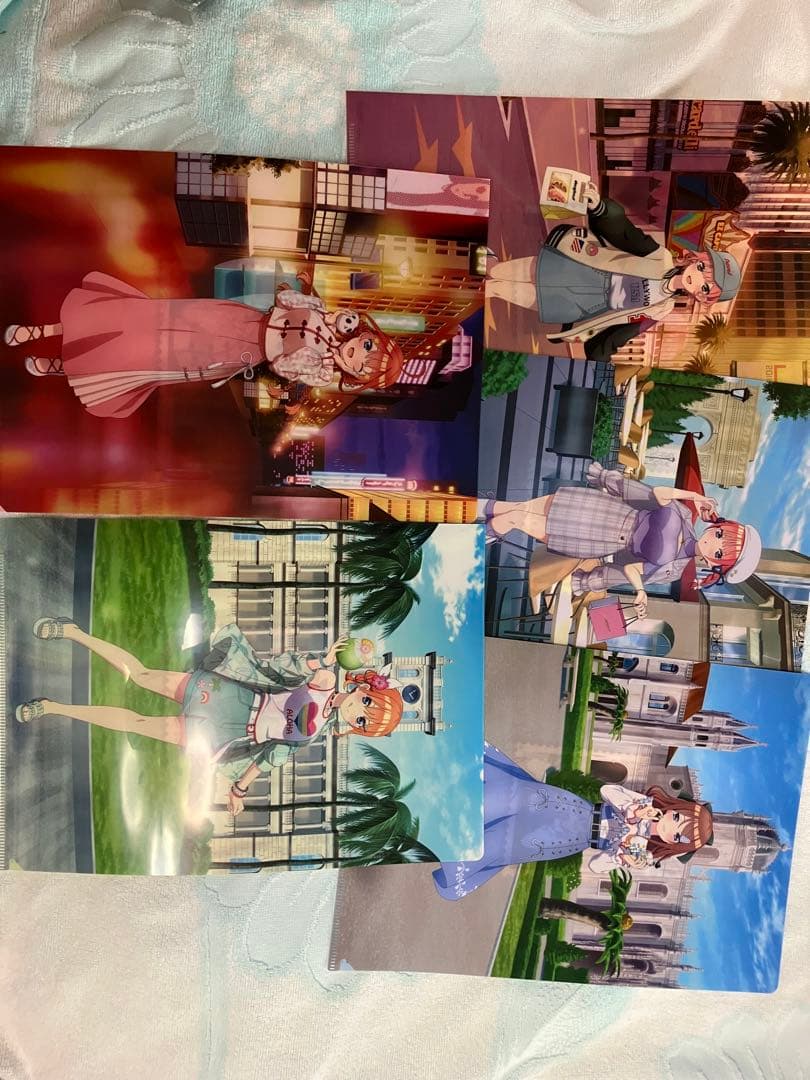 五等分の花嫁　クリアファイル　まとめ売り　44枚