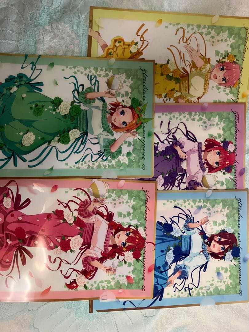 五等分の花嫁　クリアファイル　まとめ売り　44枚