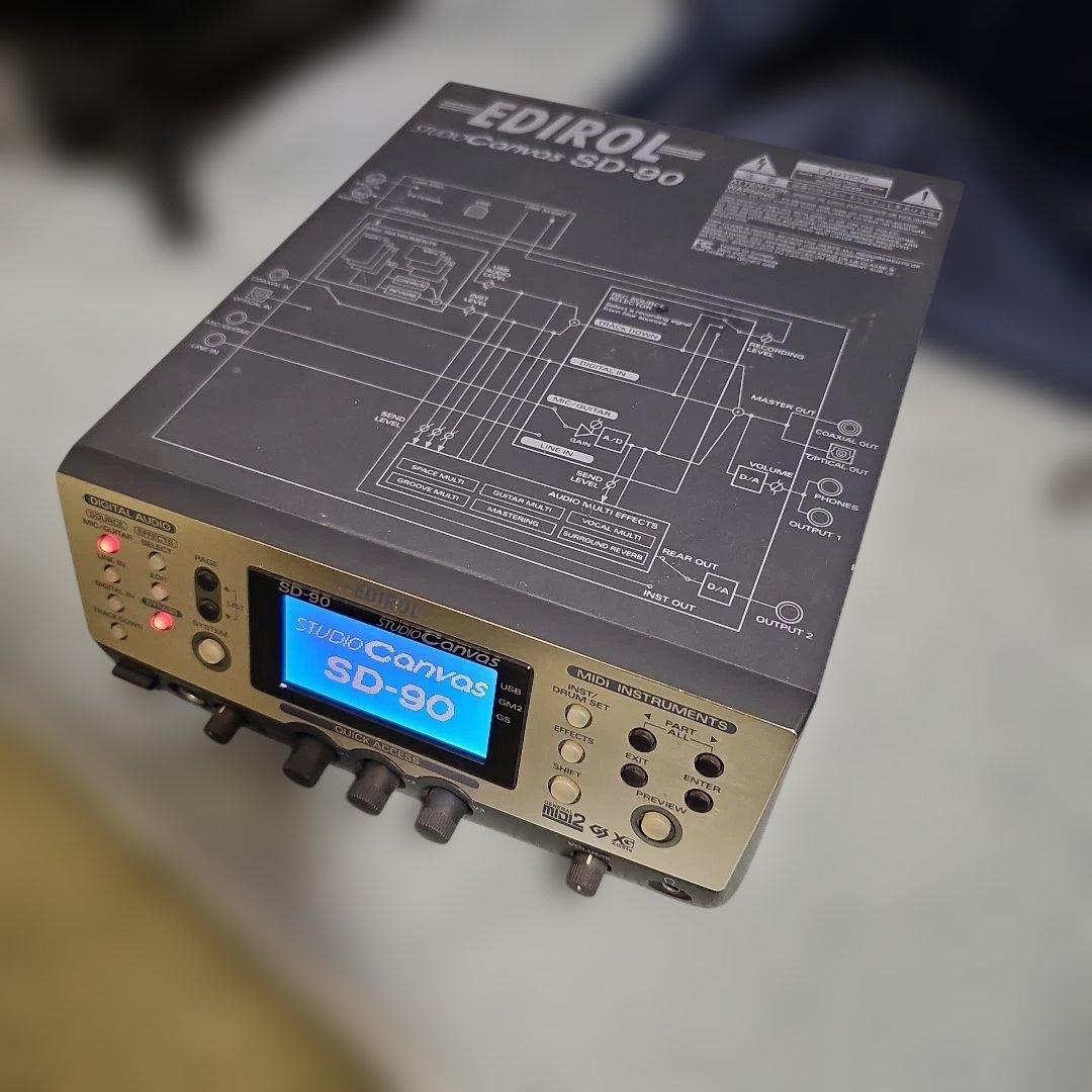 EDIROL SD-90 ハードウェア音源