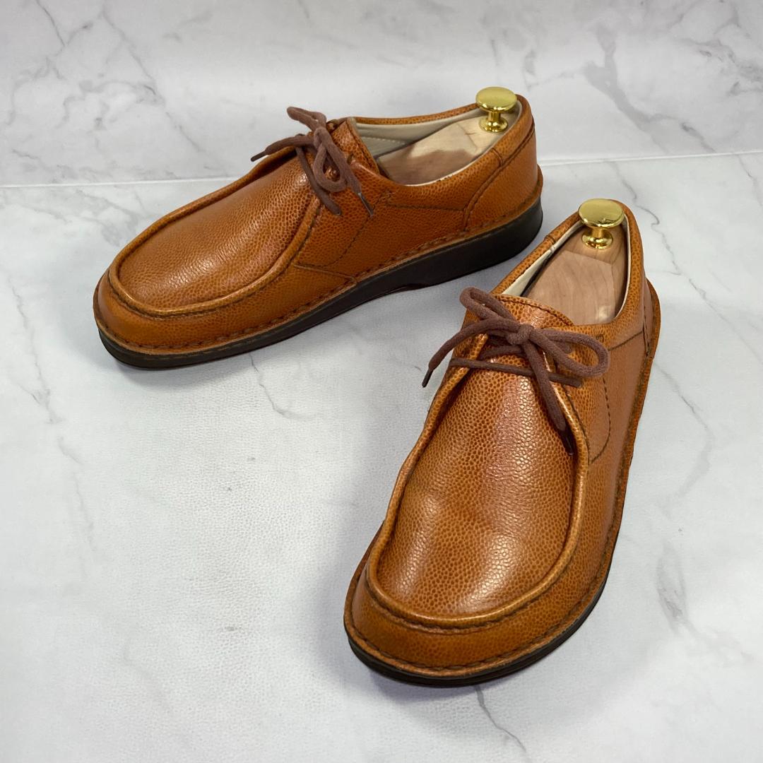 【美品】ビルケンシュトックパサデナ プレミアムレザー 24.5㎝ コニャック