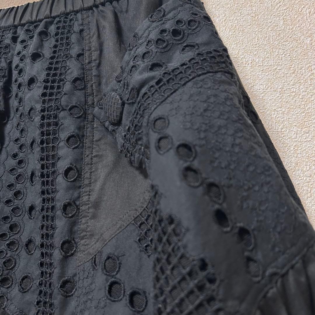 エイココンドウ　デザインスカート　Ｌ　アシンメトリー　バルーン 未使用【Ｅ2】