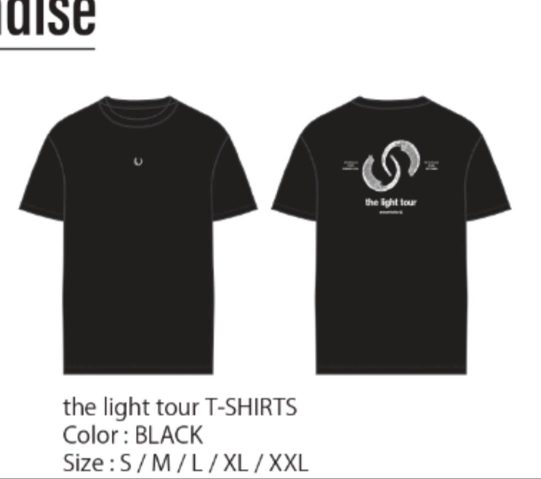 the light tour JJJ tシャツ