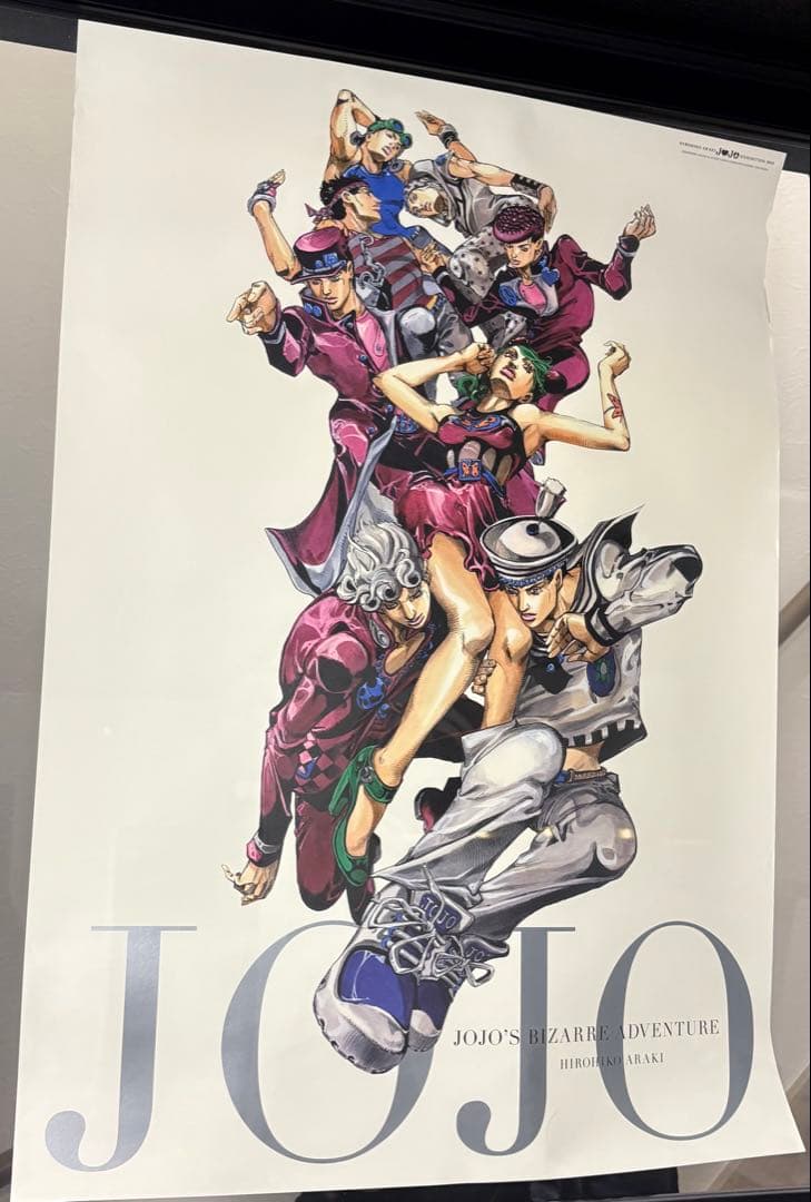 ジョジョの奇妙な冒険 B2ポスター 荒木飛呂彦原画展　オールスターAB2枚セット