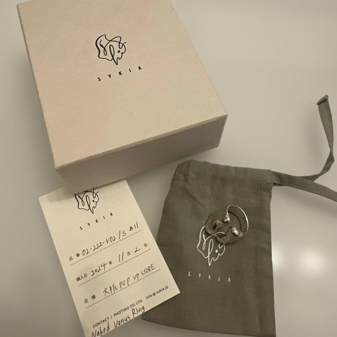 sykia シキア Naked Venus Ring シルバーリング 11号