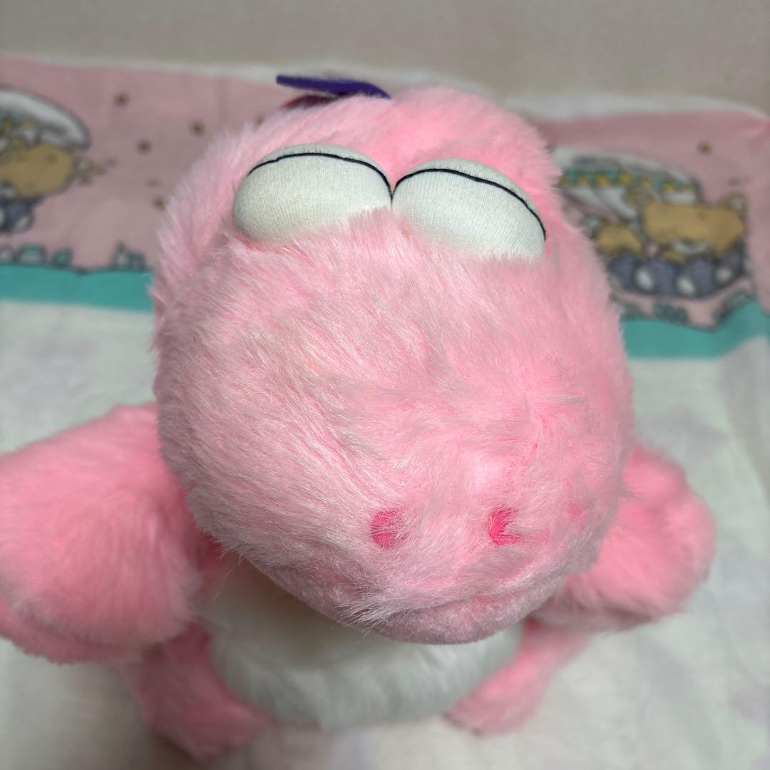 昭和レトロ バンダイ プチ.アムール ごきげんザウルス 大サイズ 紙タグつき