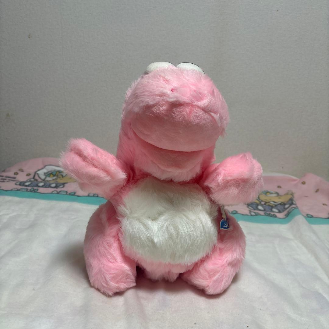 昭和レトロ バンダイ プチ.アムール ごきげんザウルス 大サイズ 紙タグつき