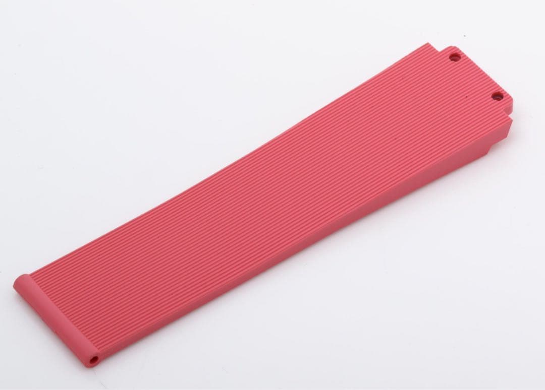 HUBLOT 時計用替えベルト　ピンク　バンド幅約20～22mm　未使用品