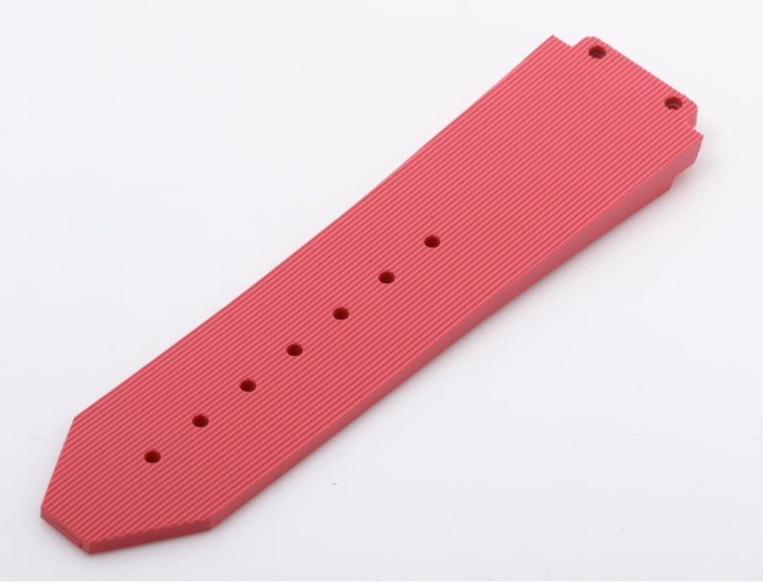 HUBLOT 時計用替えベルト　ピンク　バンド幅約20～22mm　未使用品