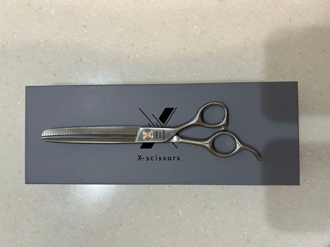 X-scissors 56目　セニングシザー　7インチ