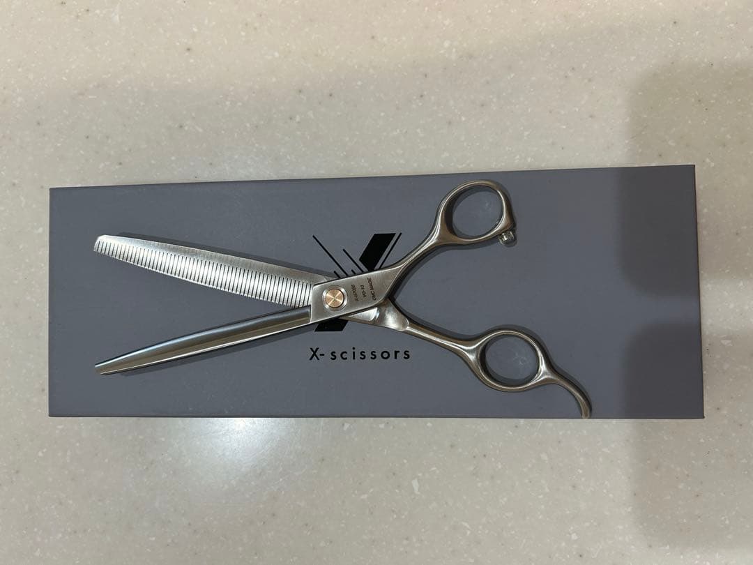 X-scissors 56目　セニングシザー　7インチ