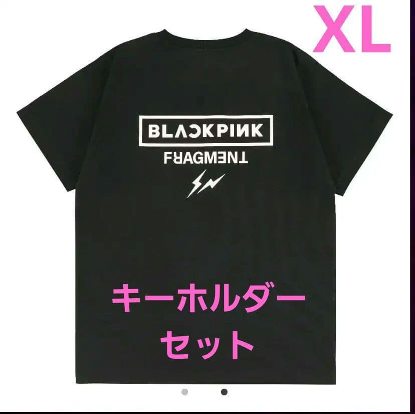 FRAGMENT x BLACKPINK Tee XL キーホルダーセット