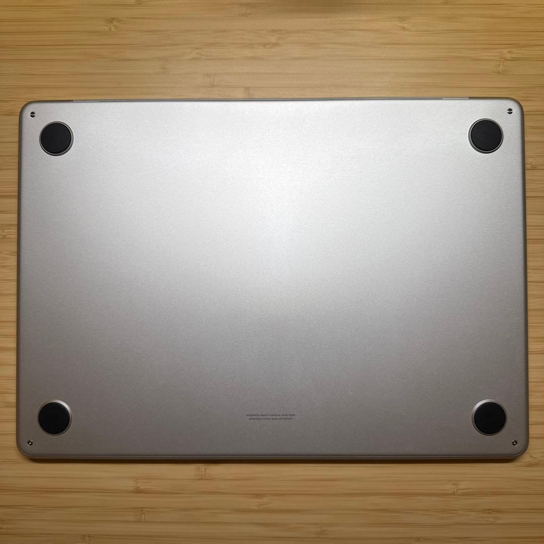 Apple MacBook Air M2シルバー 本体 SSD256GB