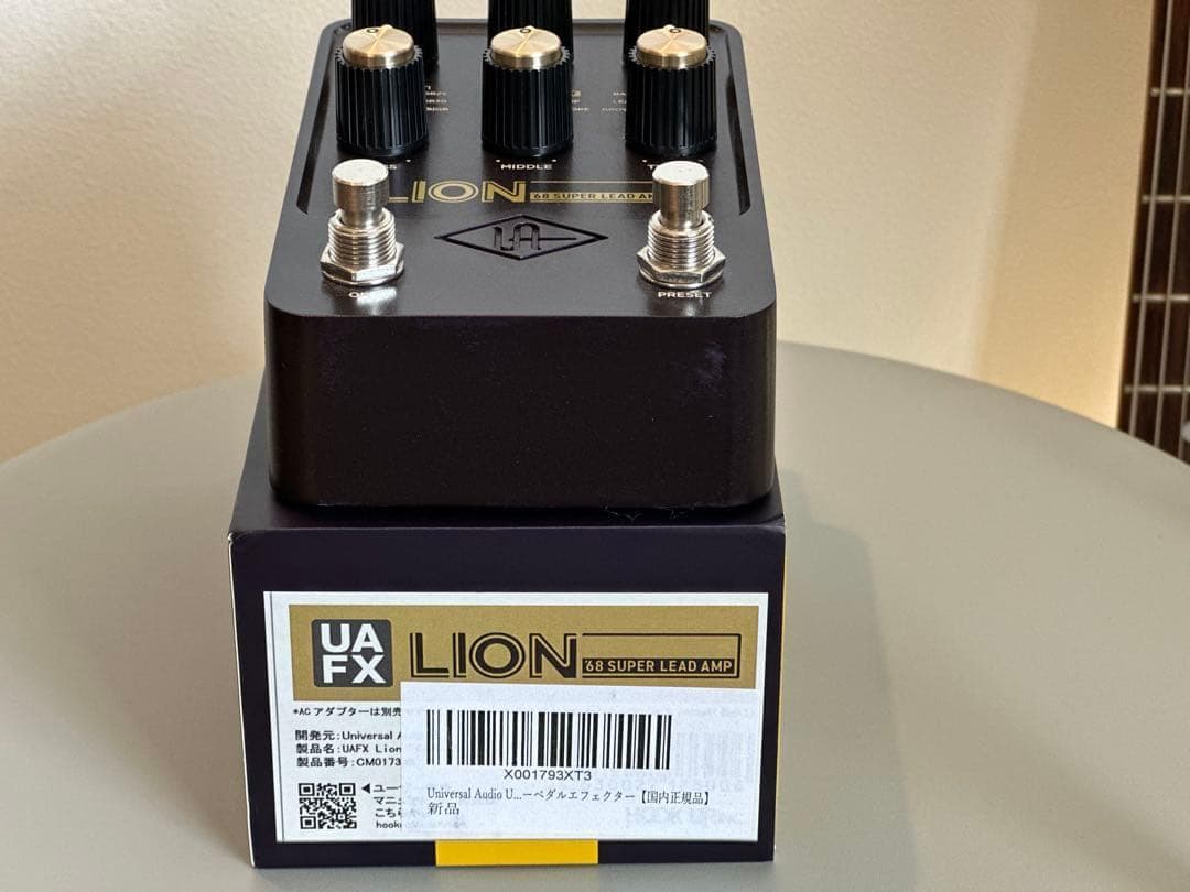 UAFX Lion '68 Super Lead Amp アンプ シミュレーター