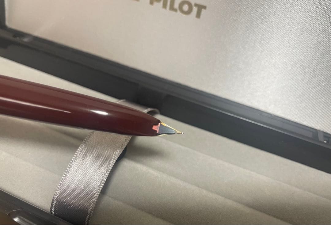 PILOT 万年筆　エリート95s　ディープレッド　ペン先EF（極細）
