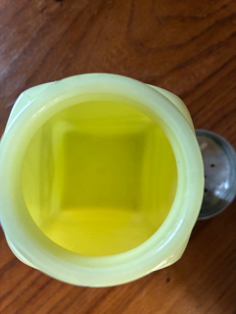 アンティーク　マッキー　カスタード　ミルクガラス　シェイカー　調味料入　アメリカ