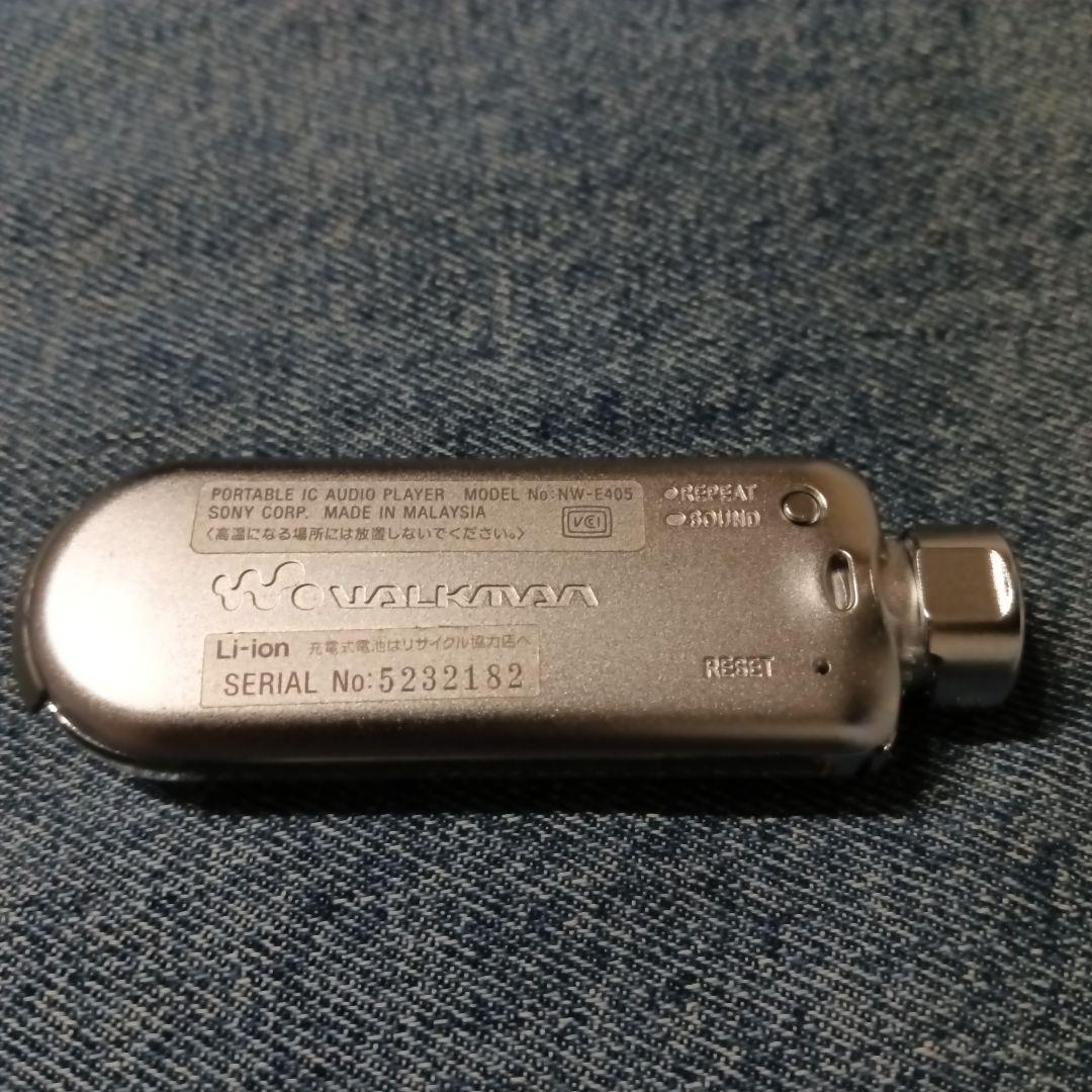 SONY ウォークマン NW-E405 オーシャンブルー 現状品