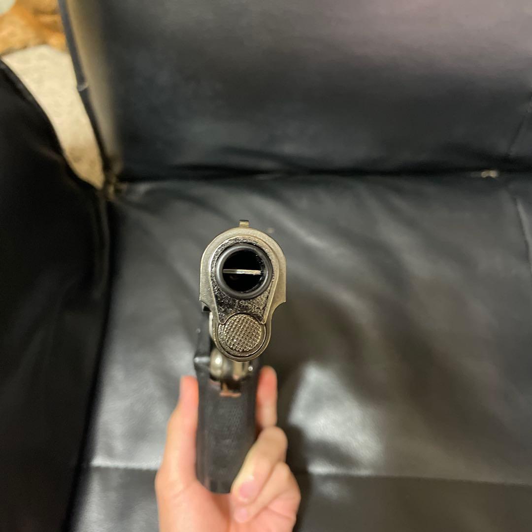 M1911A1 ブラック　メタルフィニッシュ　モデルガン