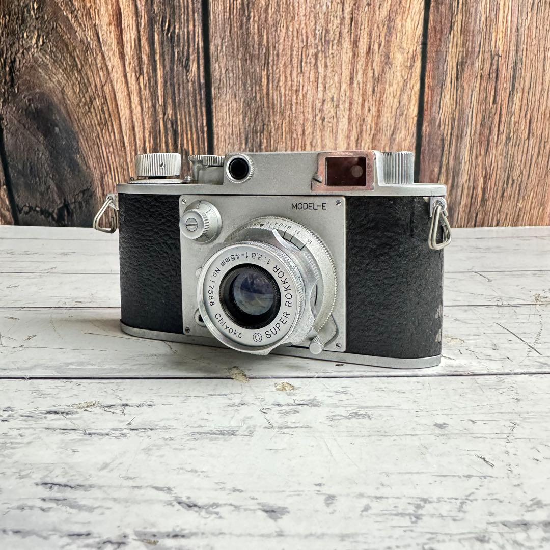 フィルムカメラ Minolta 35 Model E ROKKOR 1:2.8 f=45mm