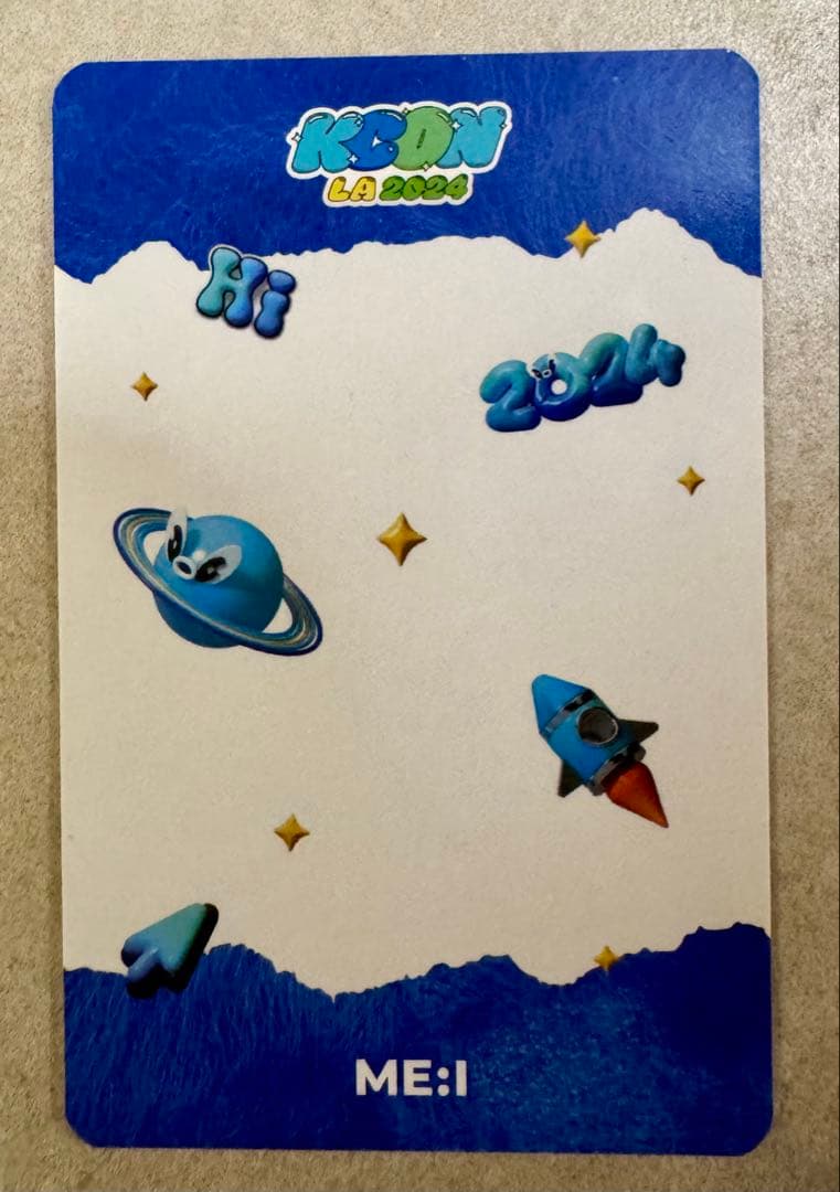 ME:I 山本すず KCON LA 2024 オフライン トレカ