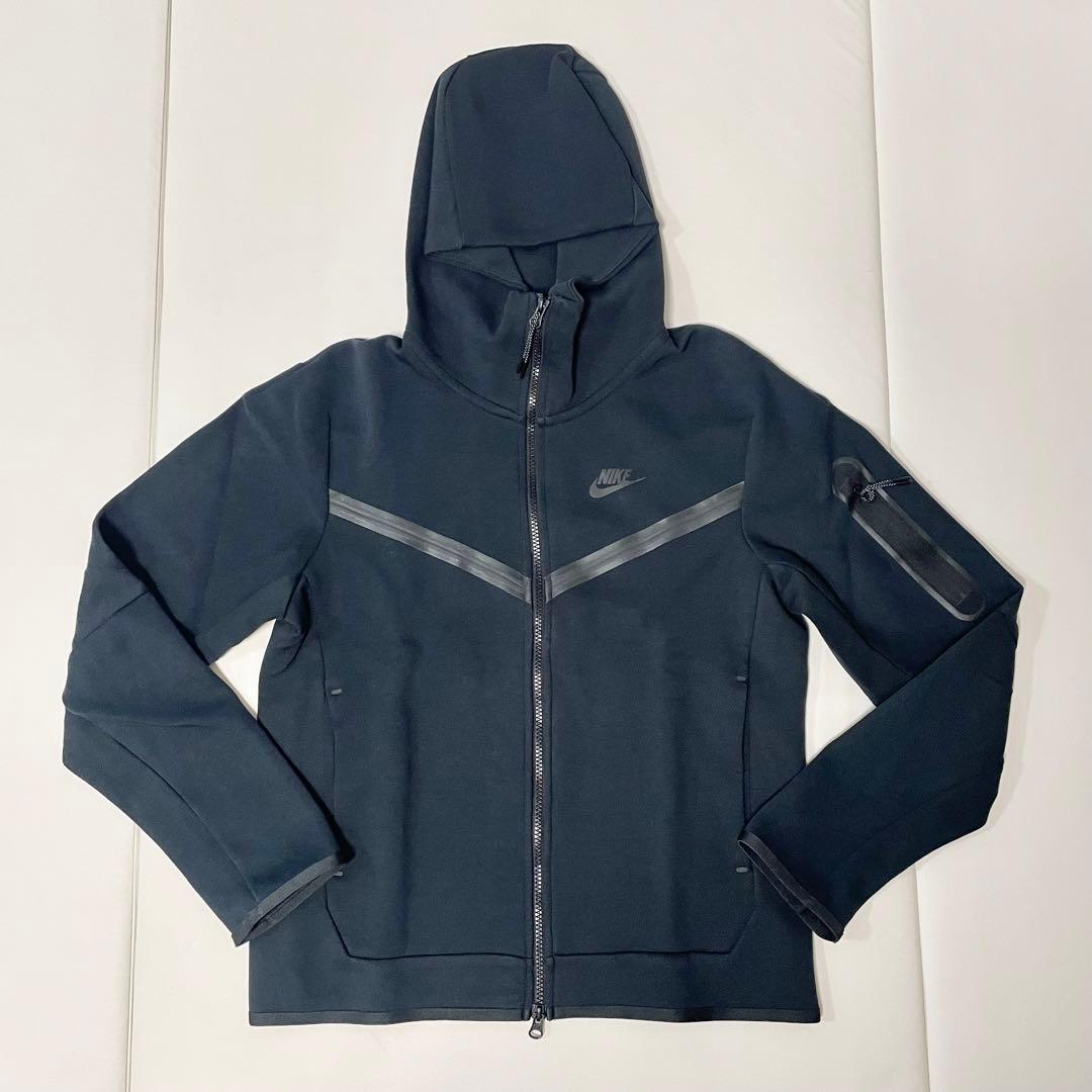 NIKE メンズ セットアップ パーカー テックフリース ブラック S