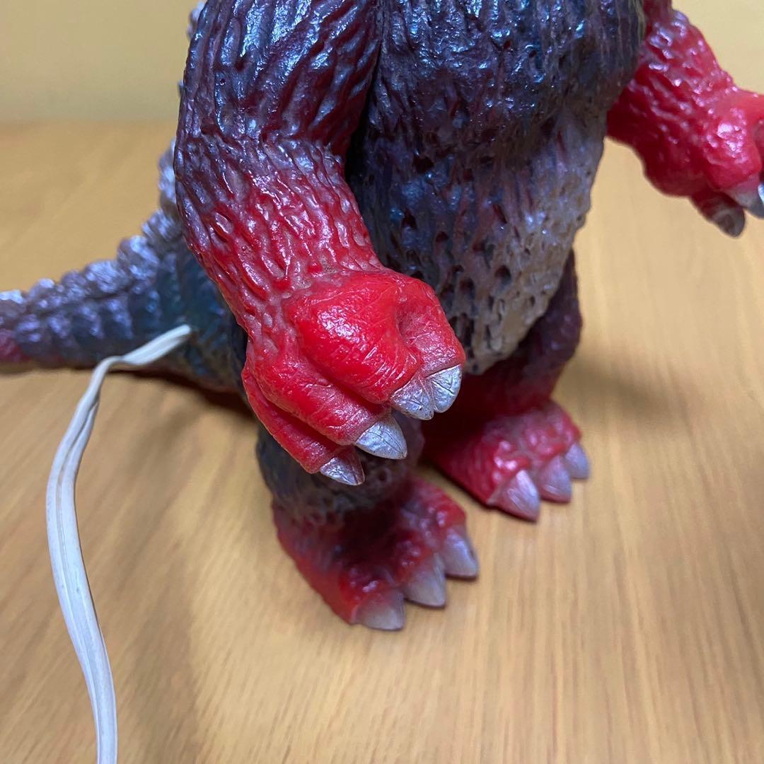 ポピー グレートザウルス ライト点灯 ゴジラ ソフビ 5400