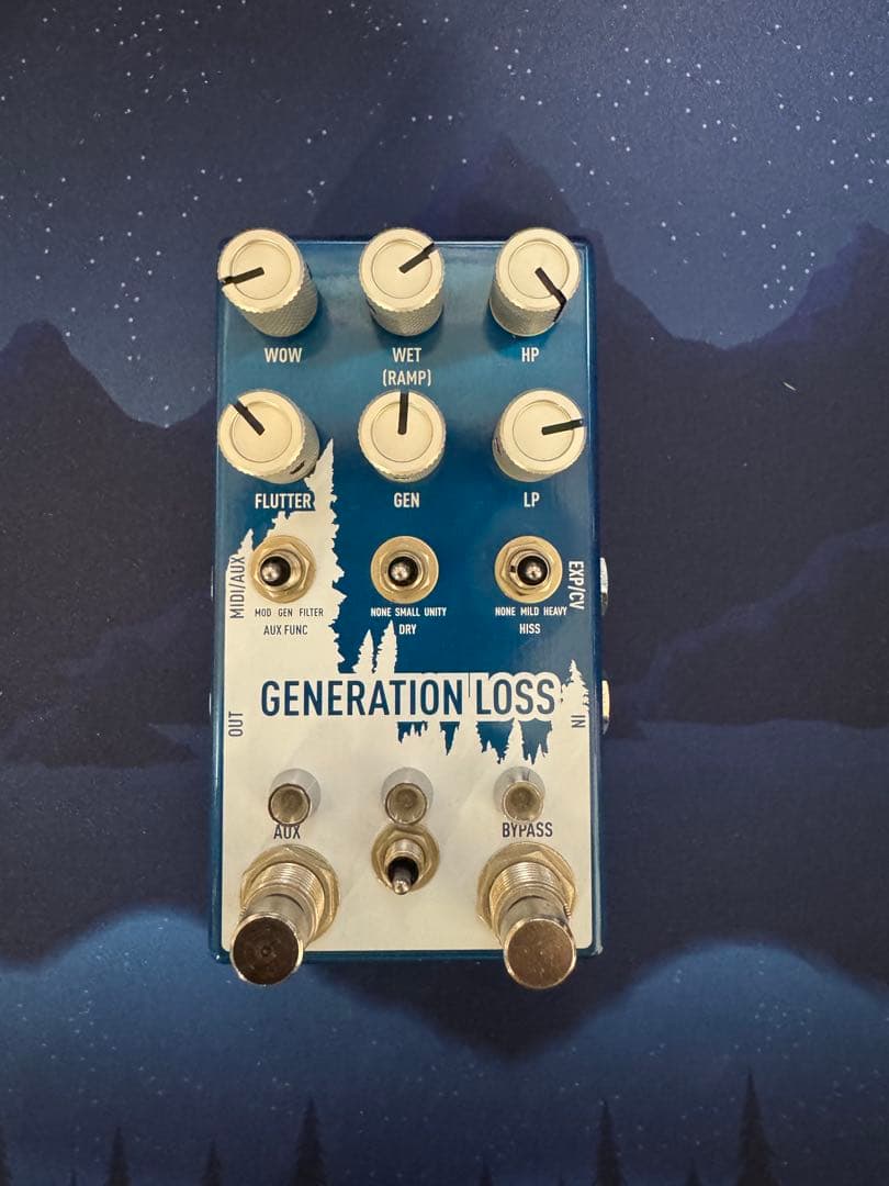 ギター Chase Bliss Audio Generation Loss
