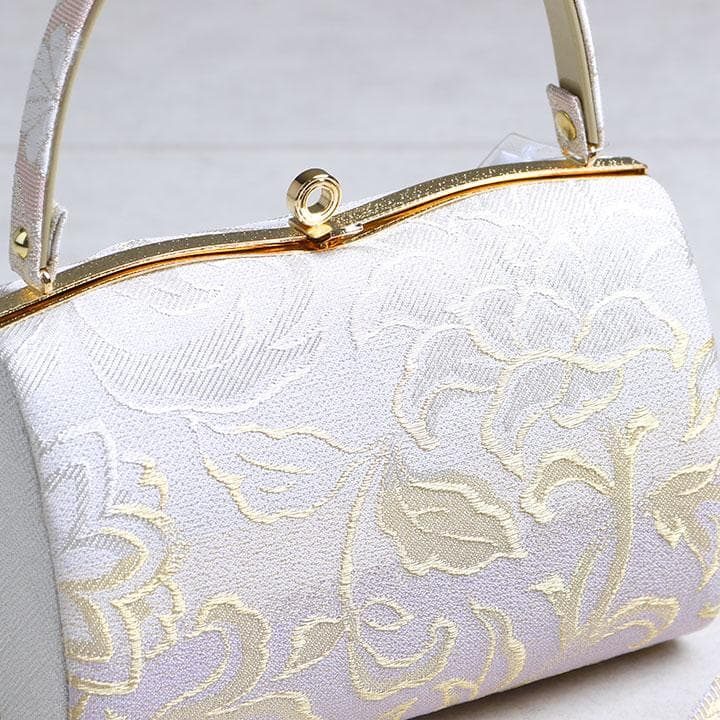 【新品】フォーマル用 帯地 草履バッグセット 24cm 03489