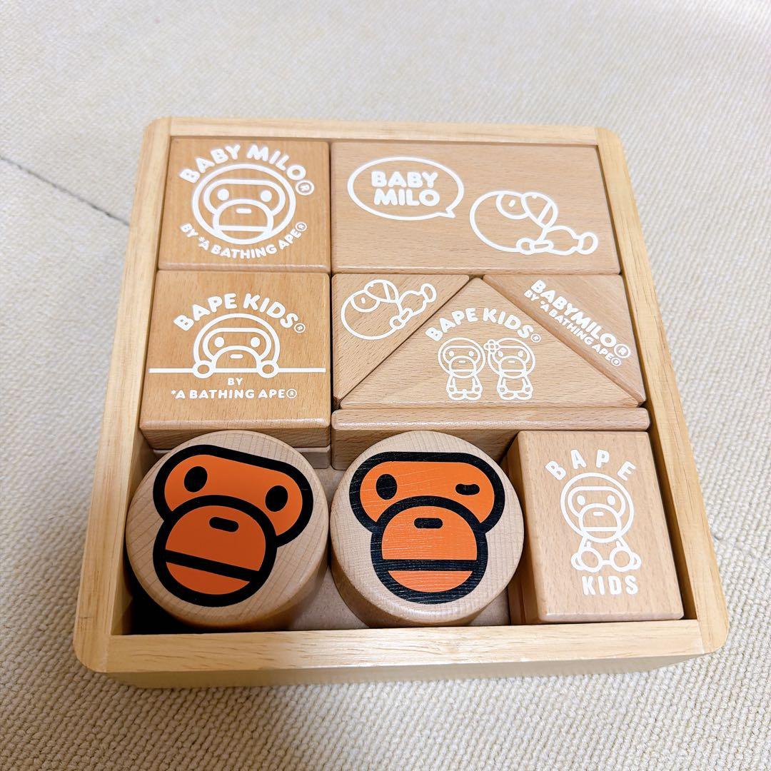 その他 A BATHING APE BABY MILO BUILDING BLOCKS