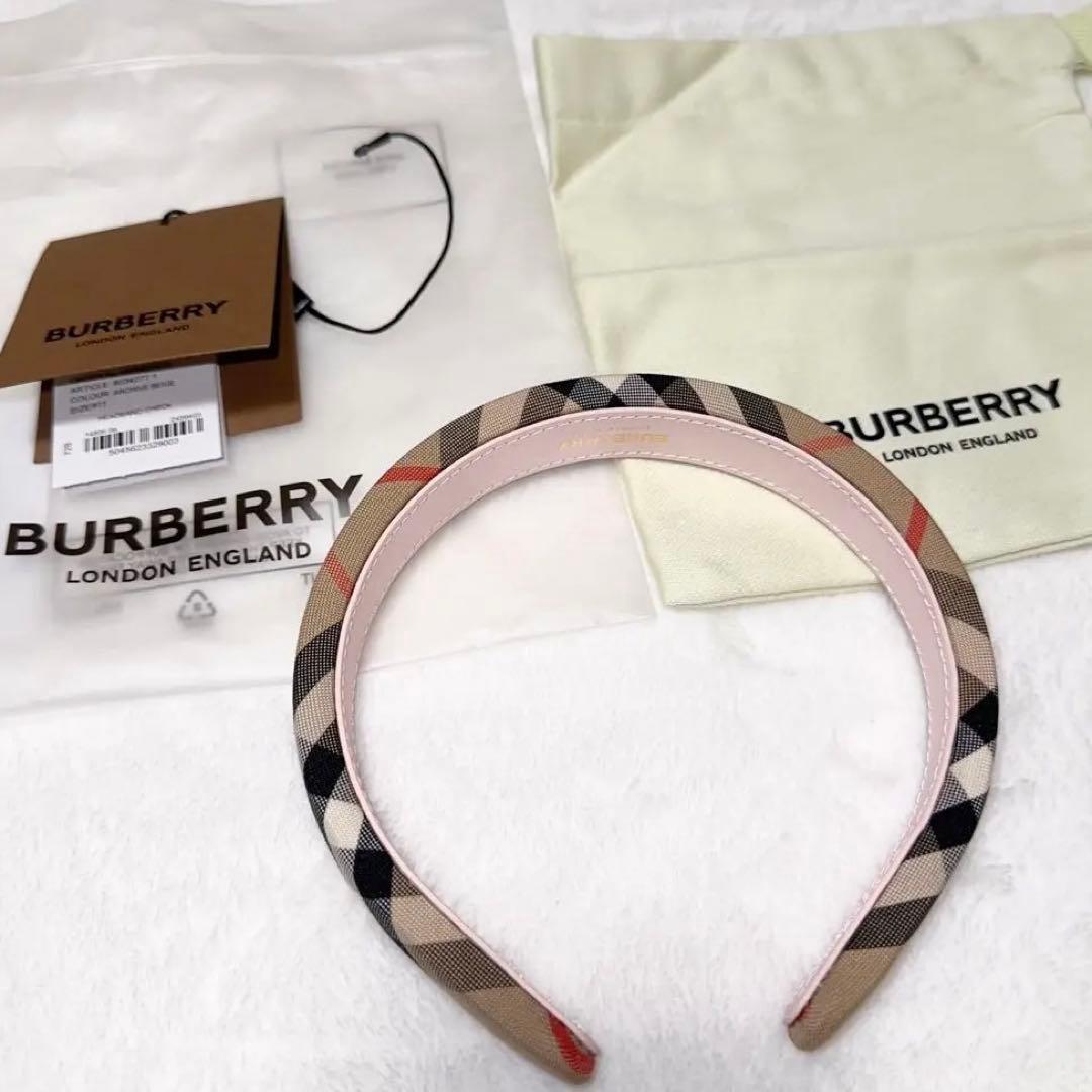 BURBERRY カチューシャ ヘアバンド