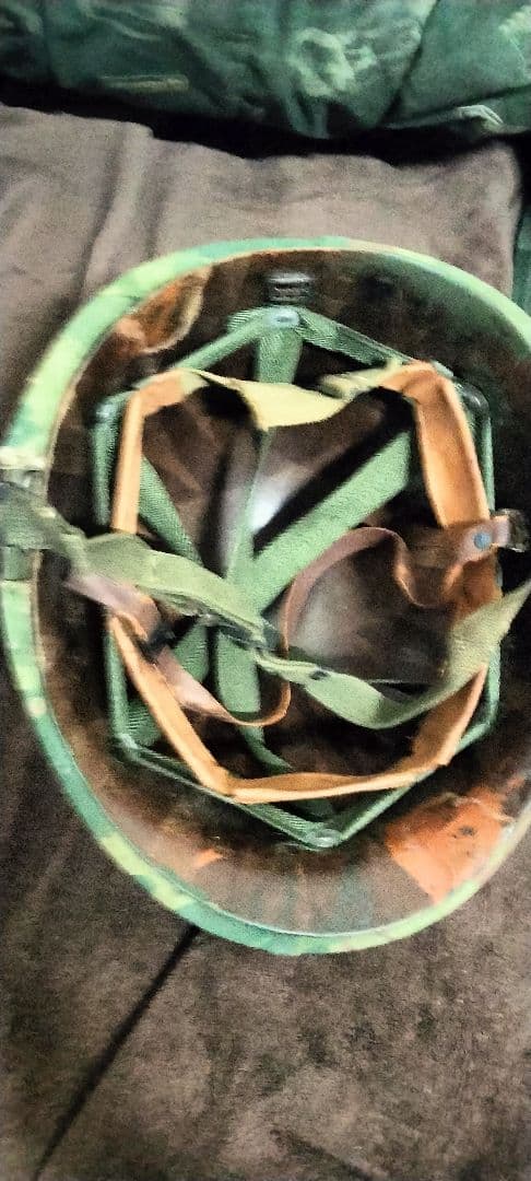 や*ん様 迷彩色 ヘルメット