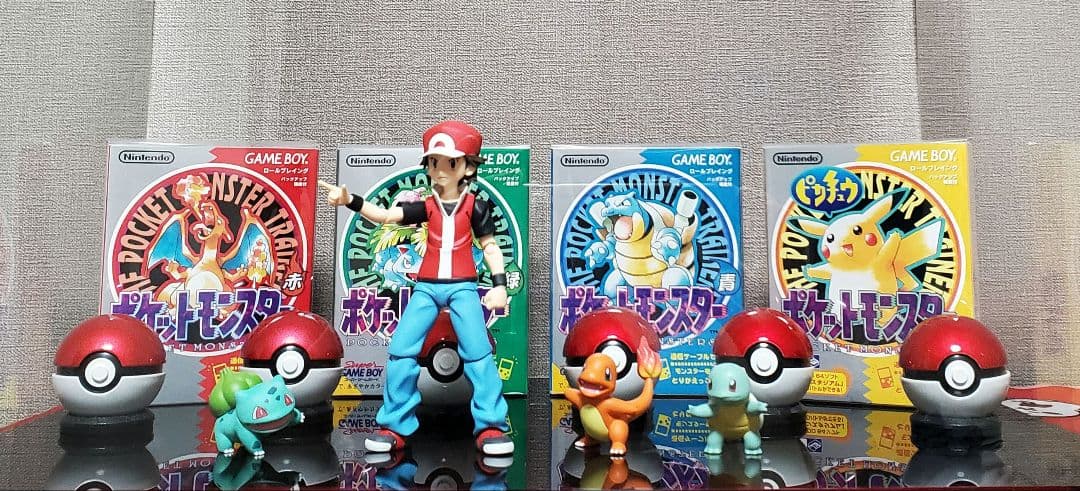 ポケットモンスター　ゲームボーイ赤青緑　コレクションセット