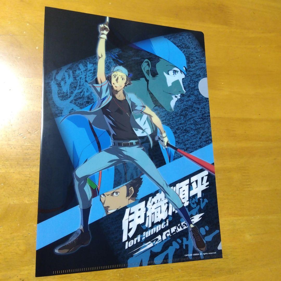 5360 ペルソナ４ 伊織順平 岳羽ゆかり　Ａ−４クリアファイル