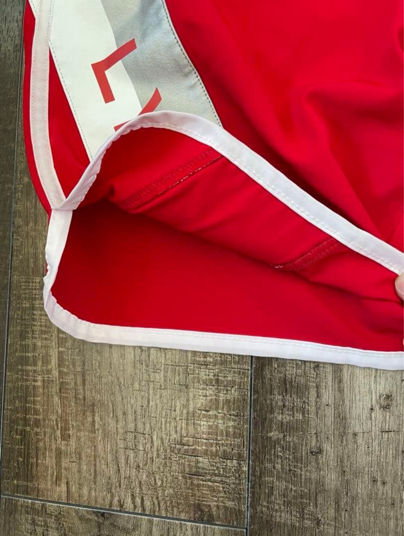 LYFT STAGE SHORTSレッド　XSサイズ